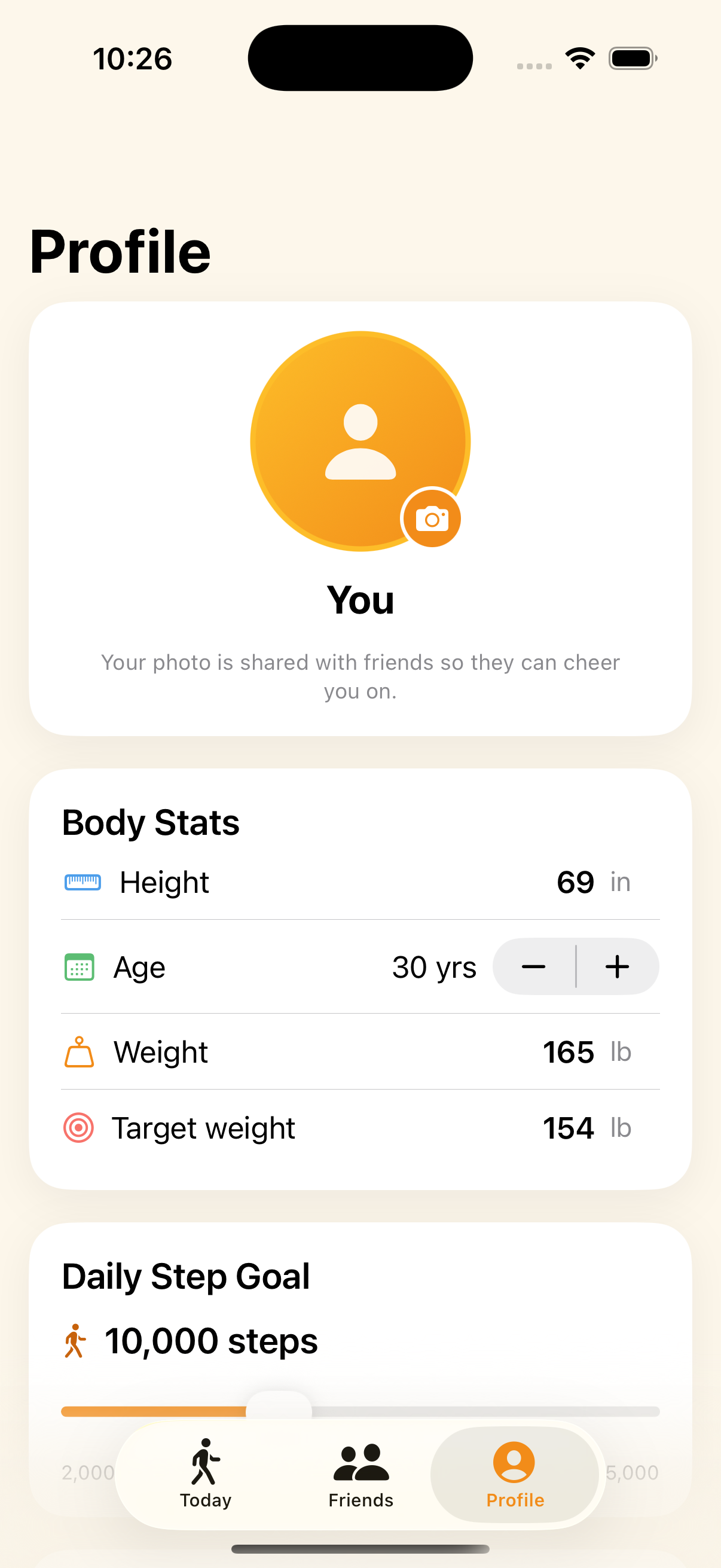 StepHive — Profile